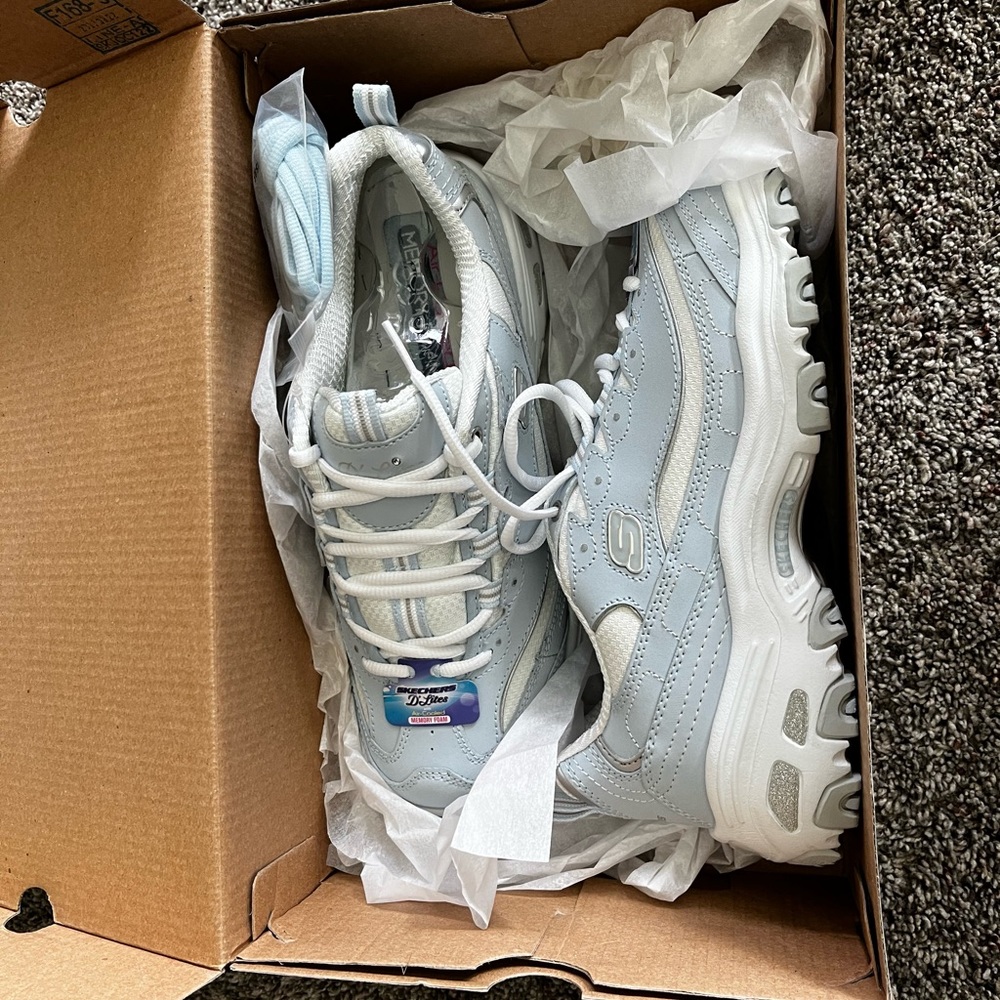 Skechers D’Lites - Baby Blue